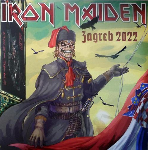 IRON MAIDEN-Zagreb 2022 3LP ORANGE Vinyl, CD & DVD, Vinyles | Hardrock & Metal, Neuf, dans son emballage, Envoi