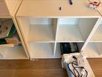4 witte IKEA- open kasten kallax 77x77, Huis en Inrichting, Ophalen, Gebruikt