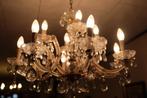 Kristallen kroonluchter, Huis en Inrichting, Lampen | Kroonluchters, Ophalen, Gebruikt, Kristallen kroonluchter