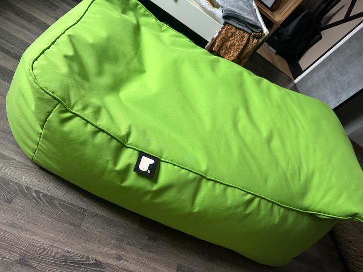 Extreme lounging B-bed, Huis en Inrichting, Zitzakken, Gebruikt, Overige typen, Groen, Ophalen