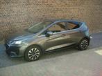 Ford Fiesta  ecoboost hybride, Auto's, Voorwielaandrijving, 4 cilinders, Bruin, Leder en Stof