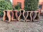 Stapelbare betonnen bloembakken, Tuin en Terras, Ophalen of Verzenden, Zo goed als nieuw