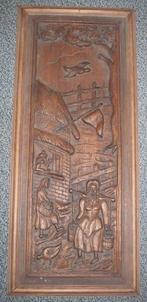 Houtsculptuur, Ophalen