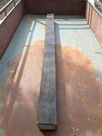 Eiken balk 130x130x1860, Tuin en Terras, Ophalen, Zo goed als nieuw