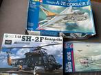 1/48 lots A7E Corsair ,SH-2F Seasprite, L19/O1 Bea-Dog, Hobby en Vrije tijd, Ophalen of Verzenden, Zo goed als nieuw