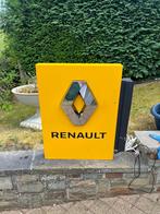 Logo illuminé de façade garage Renault, Verzamelen, Automerken, Motoren en Formule 1, Ophalen, Gebruikt