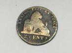 België 2 centimes 1845, Ophalen of Verzenden