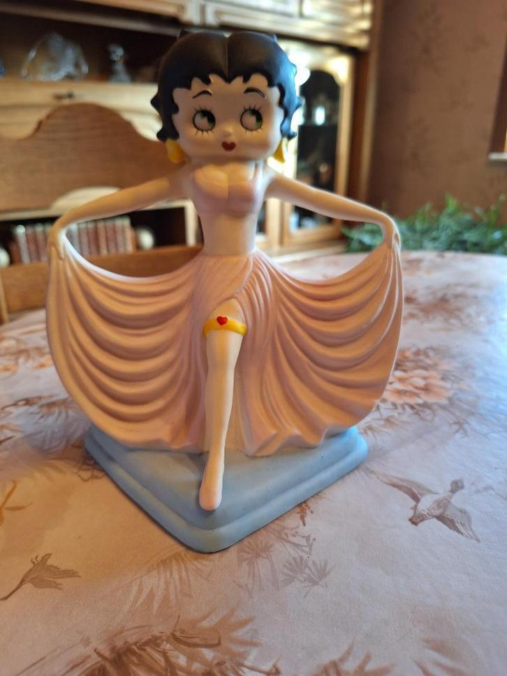 Betty Boop vintage keramiek uit 1994, Verzamelen, Beelden en Beeldjes, Nieuw, Mens, Ophalen of Verzenden