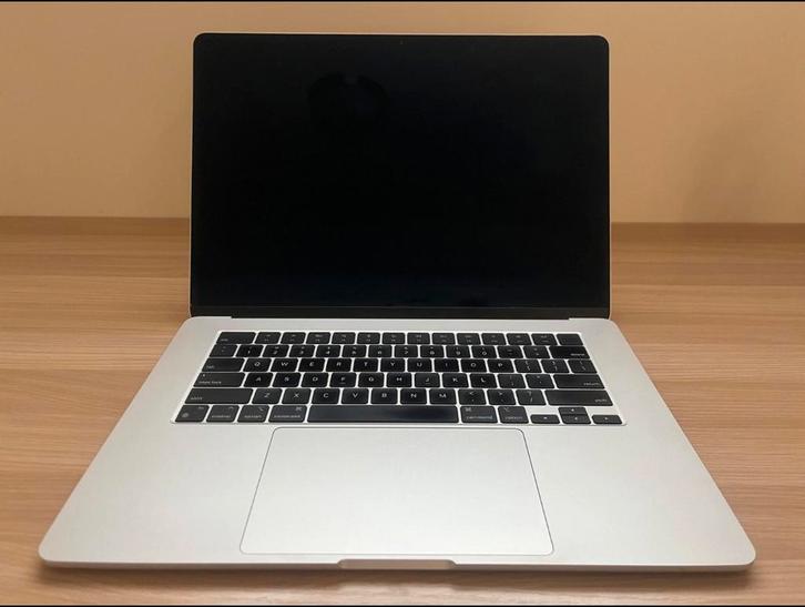 MacBook AIR M2 QWERTY 256gb 15 inch, Computers en Software, Apple Macbooks, Zo goed als nieuw, MacBook, 15 inch, 256 GB, 8 GB