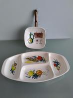 2 vintage aperitiefschalen Villeroy & Boch jaren 50/60, Antiek en Kunst, Ophalen of Verzenden