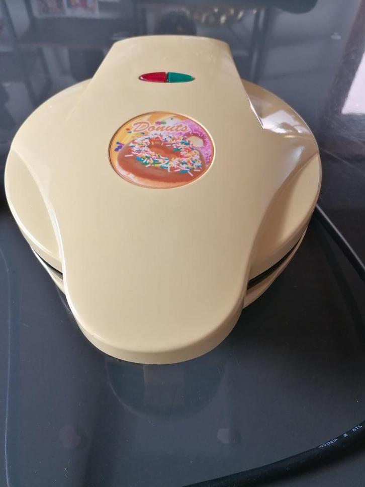 Lot de 3 appareils (crêpes, donuts, popcorn), Elektronische apparatuur, Gourmetstellen, Gebruikt, Ophalen of Verzenden