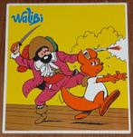 Vintage sticker Kuifje Walibi jaren '80 Hergé Tintin, Verzamelen, Ophalen of Verzenden, Plaatje, Poster of Sticker, Zo goed als nieuw