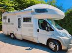 Mobilhome-FIAT DUCATO-MIZAR-XL GARAGE-6PL GEKEURD-klaar, Caravans en Kamperen, Diesel, Particulier, 6 tot 7 meter, Tot en met 6