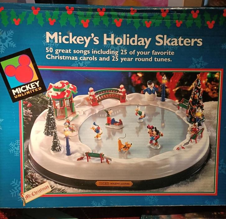 mickey holliday skaters, Verzamelen, Disney, Gebruikt, Overige typen, Mickey Mouse, Ophalen