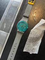 Swatch Turquiose bay - GK 103, Handtassen en Accessoires, Horloges | Heren, Ophalen of Verzenden, Zo goed als nieuw, Polshorloge