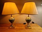 2x vintage tafellamp Deknudt Kortrijk, Antiek en Kunst, Verzenden