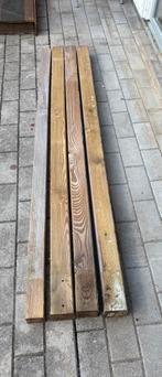 Houten palen., Tuin en Terras, Ophalen, Gebruikt, 180 tot 250 cm, Palen
