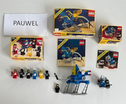 Partij vintage Lego classic space met dozen, Kinderen en Baby's, Speelgoed | Duplo en Lego, Zo goed als nieuw, Lego, Complete set