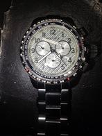 Nautica A42551 titan noir  dateur en panne, Overige merken, Staal, Gebruikt, Staal