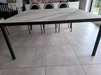 Eettafel vierkant 160x160, Huis en Inrichting, Tafels | Eettafels, Ophalen, 150 tot 200 cm, Vierkant, Zo goed als nieuw