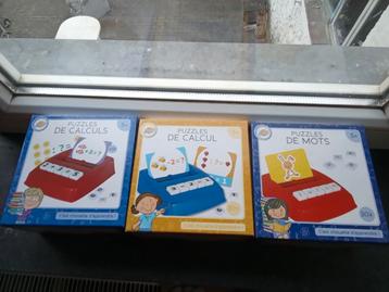 Puzzle de calcul puzzle de mots jouet pour apprendre, Enlèvement ou Envoi, Comme neuf, Puzzles