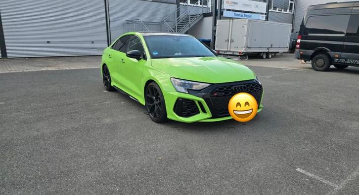 Audi rs3, Auto's, Audi, Particulier, RS3, Benzine, 5 deurs, Groen, Zwart, Ophalen