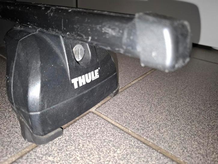 Thule Rapid System 753 + square bars, Auto diversen, Dakdragers, Gebruikt, Ophalen