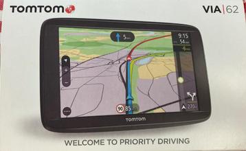 GPS TOM TOM VIA 62 !!! IN NIEUWSTAAT !!!, Enlèvement, Comme neuf