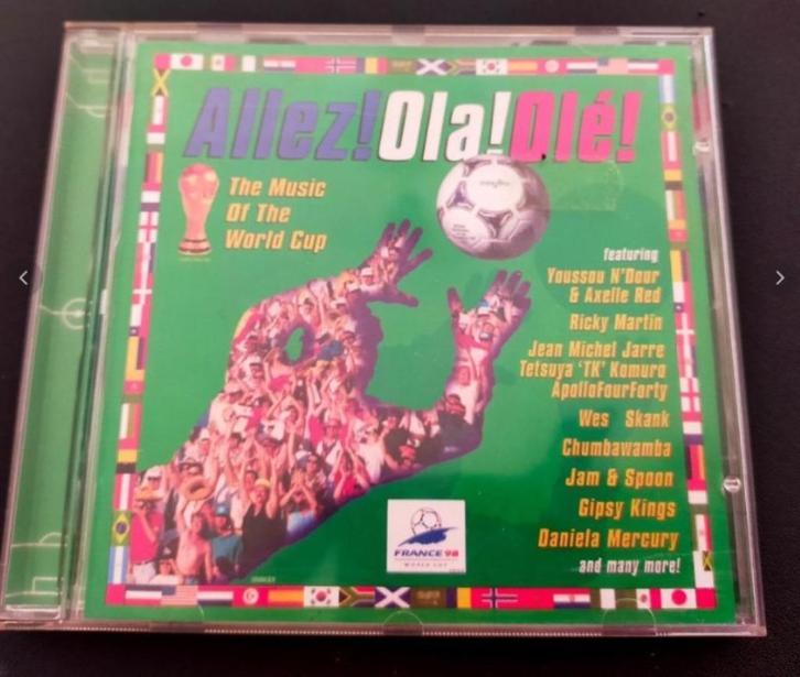 CD France 98 WK Voetbal Frankrijk World Cup Sport Pop Rock, Cd's en Dvd's, Cd's | Verzamelalbums, Pop, Ophalen of Verzenden