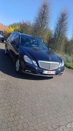 Mercedes E300 diesel, Auto's, Euro 5, Zwart, Blauw, Leder