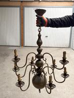 Hollandse kroonluchter in messing, Huis en Inrichting, Lampen | Kroonluchters, Ophalen