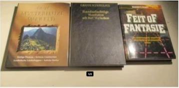 6 Prachtige Boeken over Mysteries en Natuurfenomenen beschikbaar voor biedingen