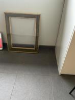 Kader zijkant goudkleurig, Huis en Inrichting, Ophalen, Gebruikt, 50 tot 75 cm, 50 tot 75 cm