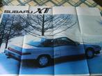 Subaru XT Poster Brochure, Ophalen of Verzenden