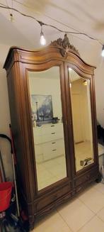 GRANDE et BELLE Armoire double + AVEC son Miroir assorti, Ophalen