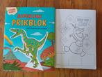 Prikblok dino's en frozen, Ophalen, Gebruikt