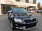 Skoda Yeti 1.4i DSG Joy GPS,Camera en Airco, Auto's, Monovolume, 4 cilinders, Alcantara, Zwart