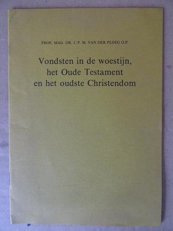 Prof. Dr. J. van der Ploeg Vondsten in de woestijn Rare!