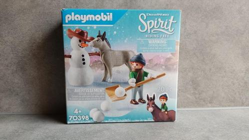 playmobil spirit 70398 sneeuwpret met Snips en meneer Carrot, Kinderen en Baby's, Speelgoed | Playmobil, Nieuw, Complete set, Ophalen of Verzenden