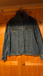 Jeans jas 40/42 met zwarte parels, Ophalen of Verzenden, Zo goed als nieuw