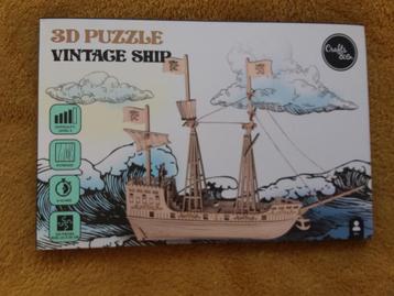 Puzzle 3D bateau neuf