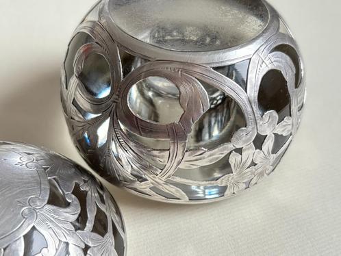 ENCRIER silver 999/1000 Art nouveau BLACK STARR & FROST 1905, Antiek en Kunst, Antiek | Zilver en Goud, Zilver, Ophalen of Verzenden
