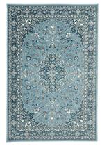 2 x VEDBÄK Vloerkleed, laagpolig, blauw, 133x195 cm, Huis en Inrichting, Stoffering | Tapijten en Vloerkleden, Ophalen, Gebruikt