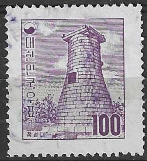 Zuid-Korea 1957 - Yvert 193 - Observatorium Kyong-Ju (ST), Postzegels en Munten, Postzegels | Azië, Gestempeld, Verzenden