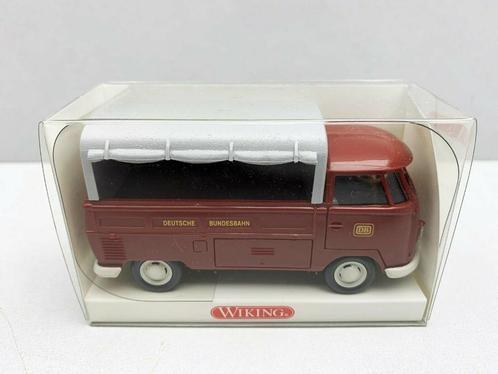 VOLKSWAGEN T1 Pick-Up Bâché " DB " WIKING Germany NEUF+BOITE, Hobby & Loisirs créatifs, Voitures miniatures | 1:43, Neuf, Bus ou Camion