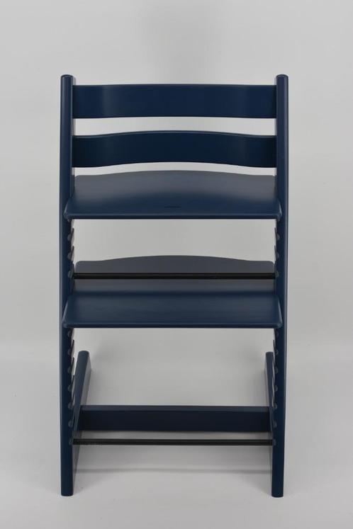 Midnight blue | Stokke Tripp Trapp trip trap triptrap stoel, Kinderen en Baby's, Kinderstoelen, Zo goed als nieuw, Meegroeistoel