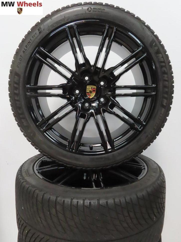 Porsche 21 inch Origineel Cayenne GTS velgen winterbanden, Auto-onderdelen, Banden en Velgen, Banden en Velgen, Winterbanden, 21 inch