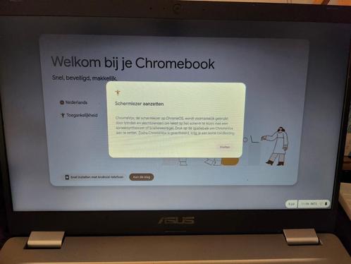 ASUS Chromebook, Computers en Software, Windows Laptops, Zo goed als nieuw, 15 inch, Minder dan 2 Ghz, Ophalen of Verzenden