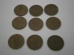 9 munten van 10 Franse frank 1980, Postzegels en Munten, Munten | Europa | Niet-Euromunten, Frankrijk, Ophalen of Verzenden, Losse munt