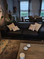 2,5 lederen zetel, Huis en Inrichting, Ophalen, Zo goed als nieuw